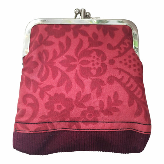 Retro-lompakkokukkaro, kaksilokeroinen malli