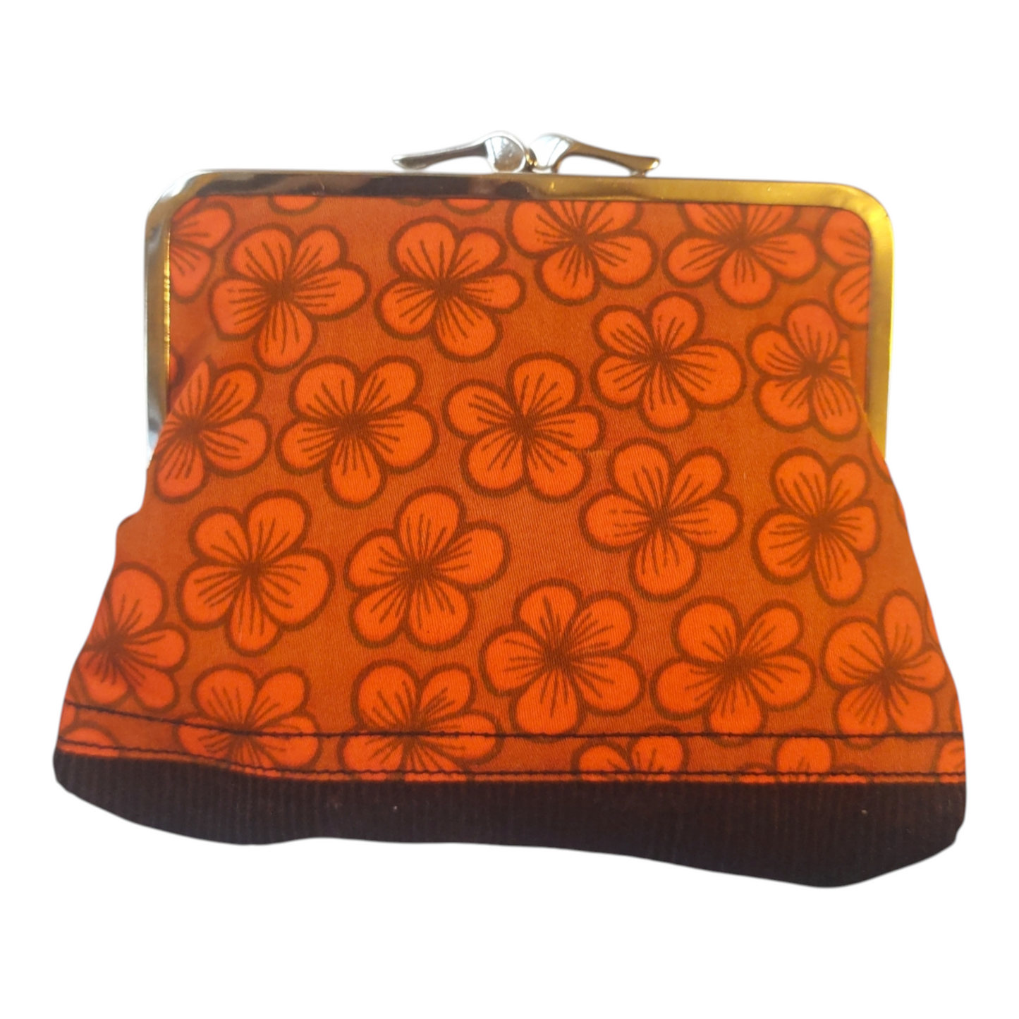 Yksilokeroinen Retro-kukkaro