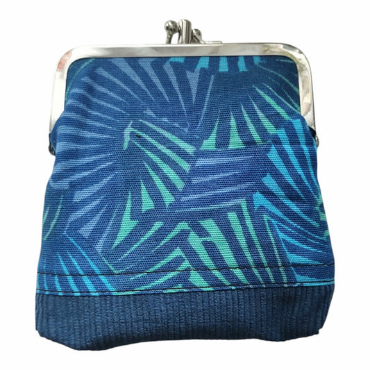 Retro-lompakkokukkaro, kaksilokeroinen malli