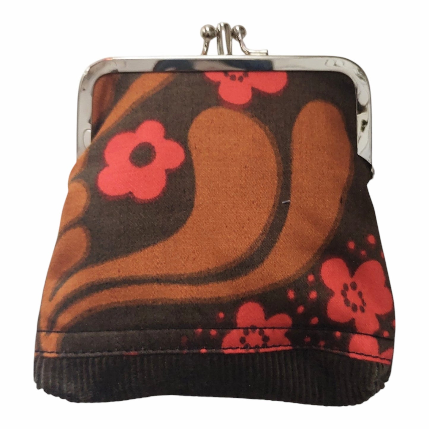 Retro-lompakkokukkaro, kaksilokeroinen malli