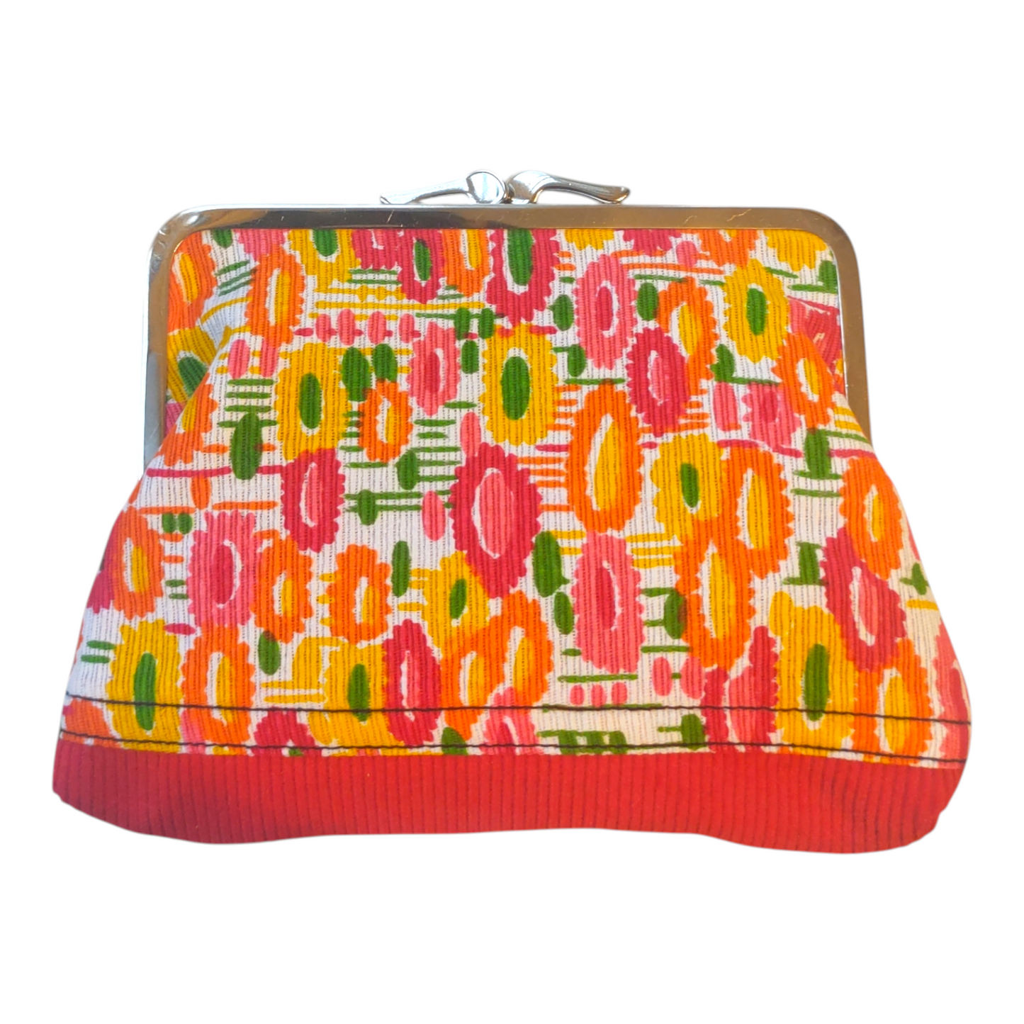 Yksilokeroinen Retro-kukkaro