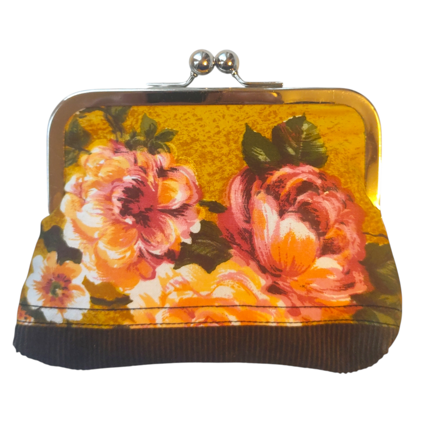 Yksilokeroinen Retro-kukkaro