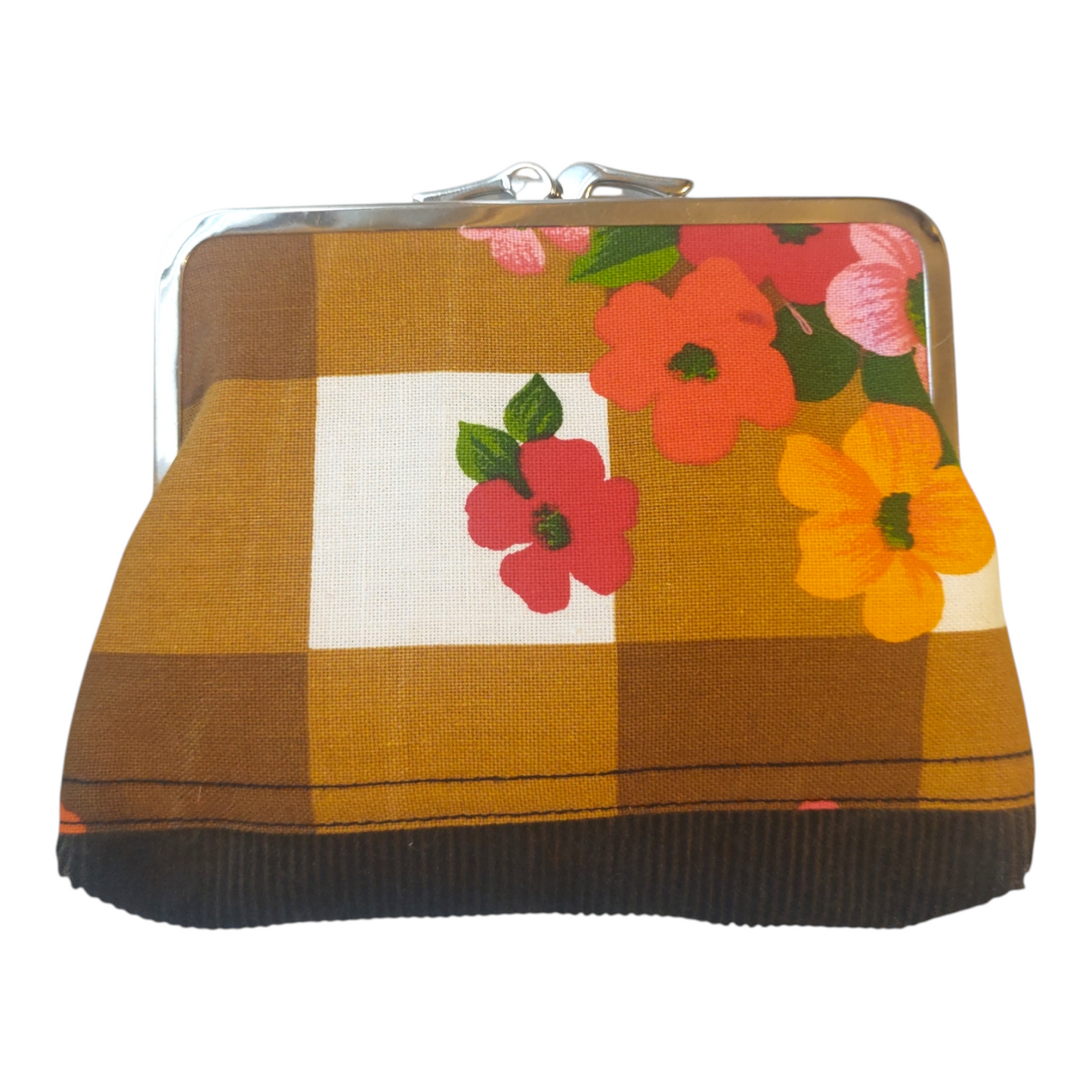 Yksilokeroinen Retro-kukkaro