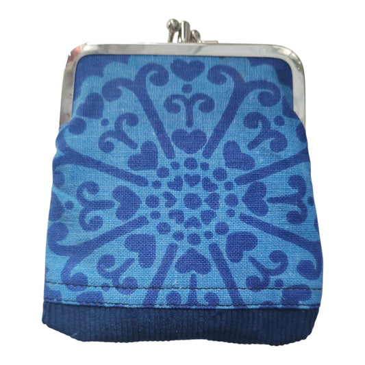 Retro-lompakkokukkaro, kaksilokeroinen malli