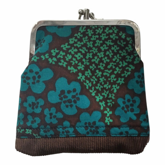 Retro-lompakkokukkaro, kaksilokeroinen malli